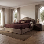 Maggie King Storage Bed Taupe - 1630Living