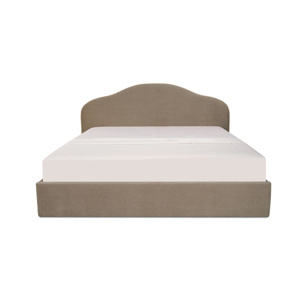 Maggie Queen Storage Bed Taupe - 1630Living