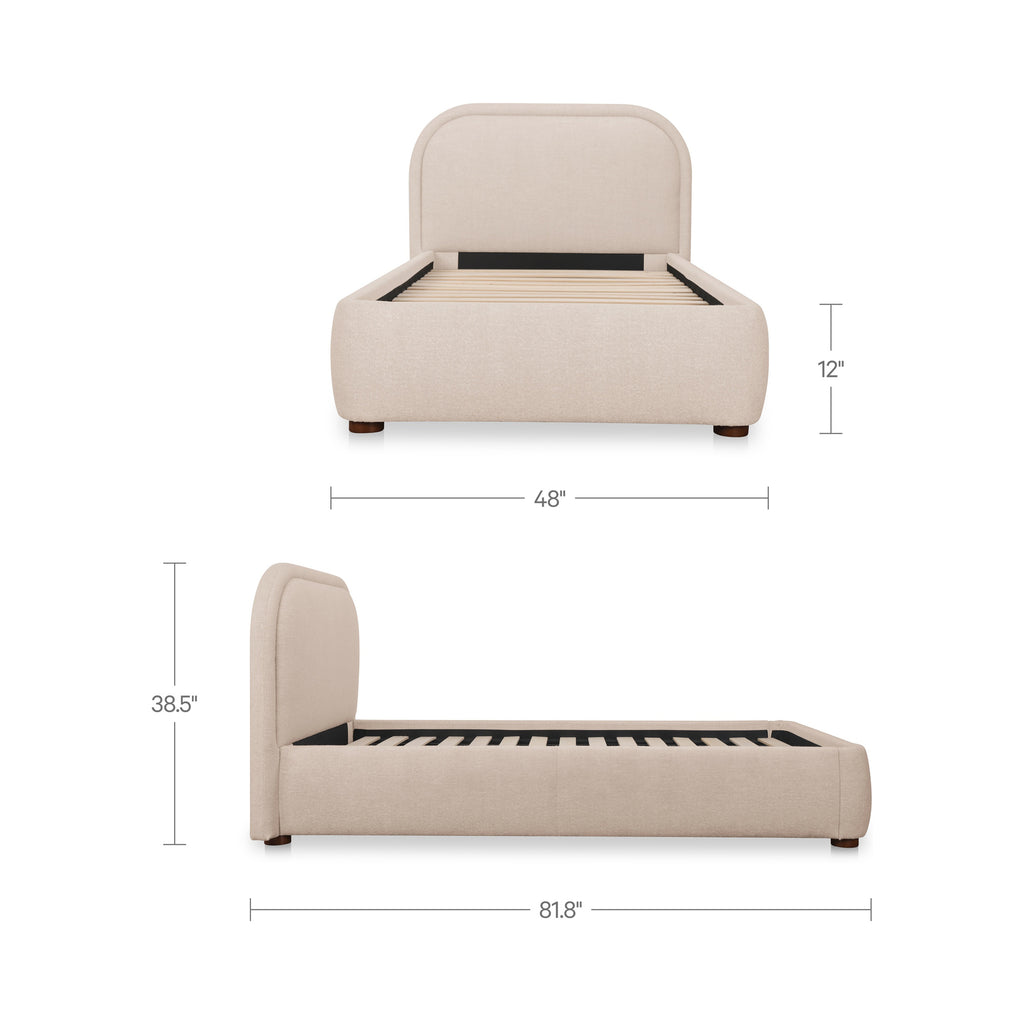 Colin Twin Bed Light Brown - 1630Living