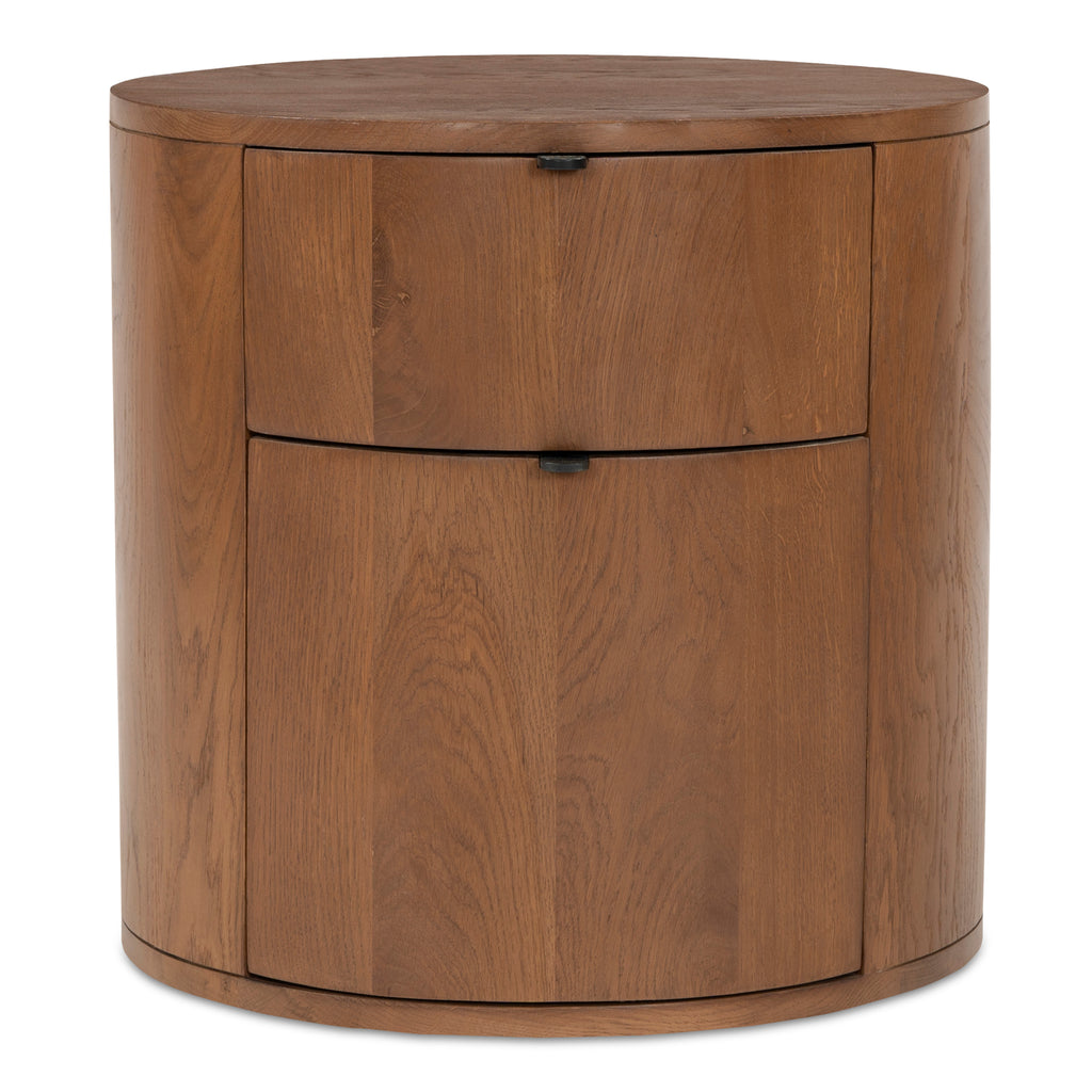 Theo 2 Drawer Nightstand Brown - 1630Living