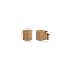Theo 2 Drawer Nightstand Natural - 1630Living