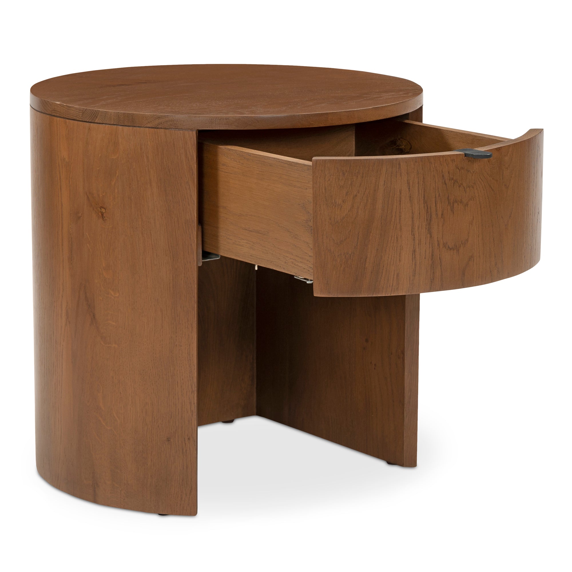 Theo 1 Drawer Nightstand Brown - 1630Living