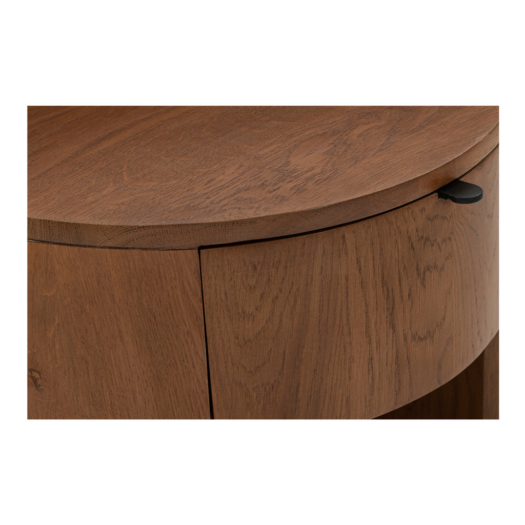 Theo 1 Drawer Nightstand Brown - 1630Living