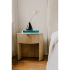 Theo 1 Drawer Nightstand Natural - 1630Living