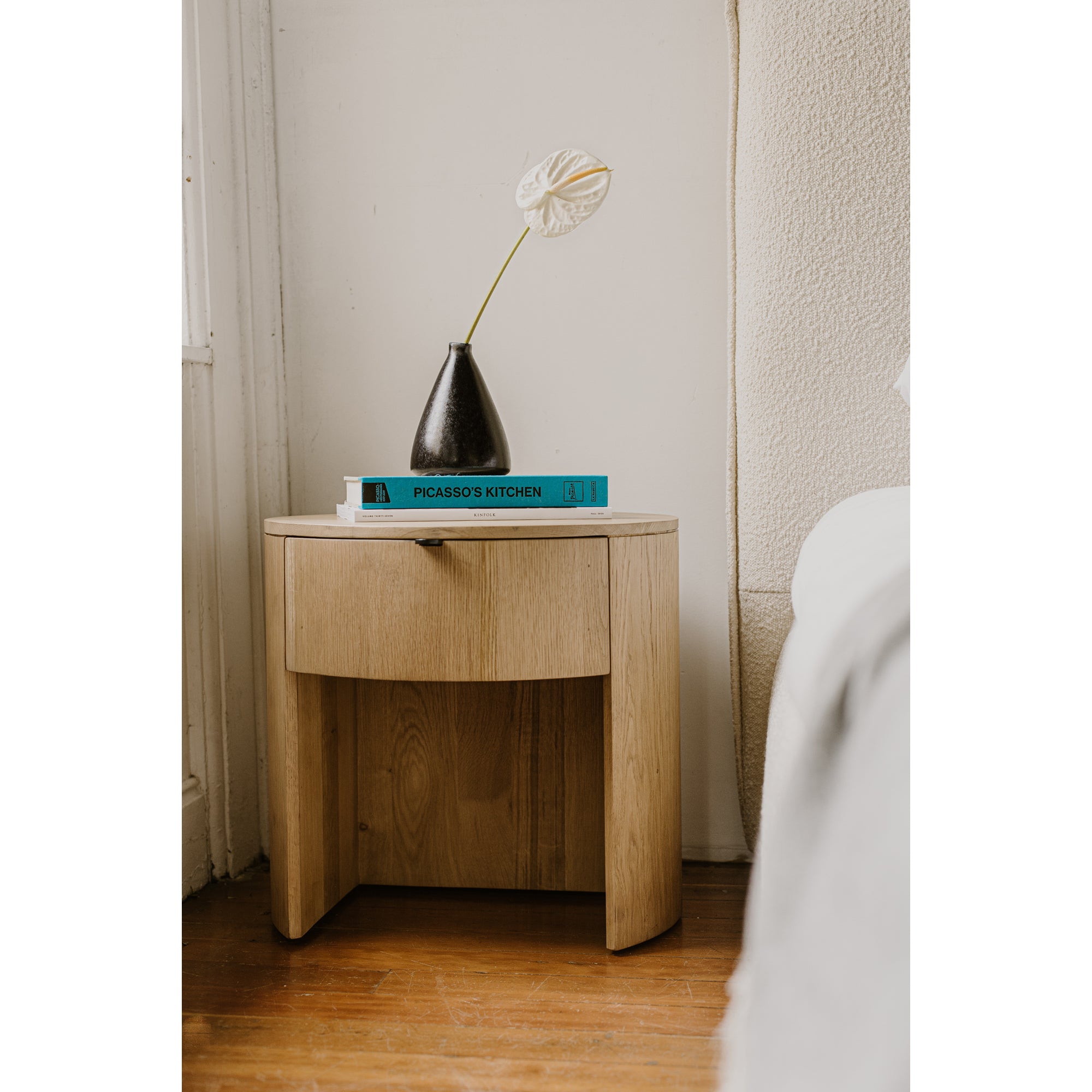 Theo 1 Drawer Nightstand Natural - 1630Living