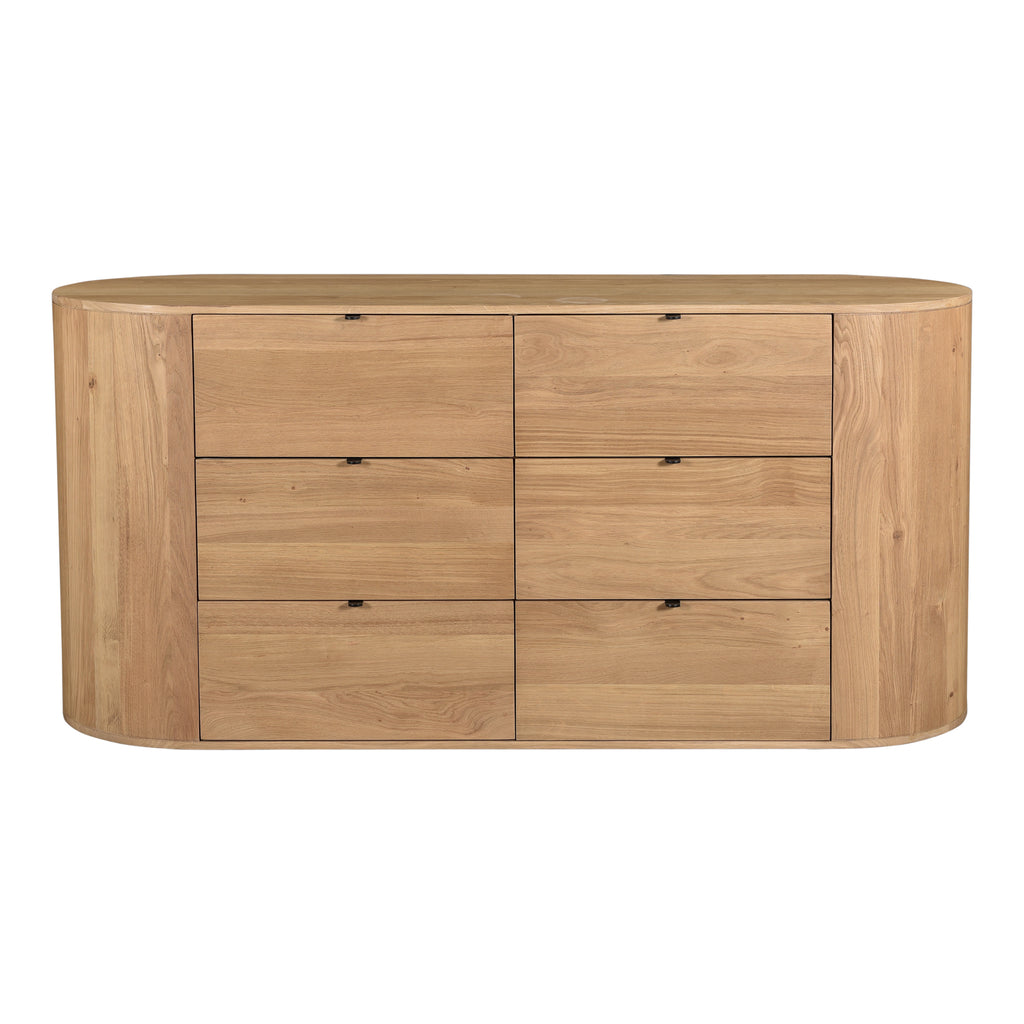 Theo 6 Drawer Dresser Natural - 1630Living