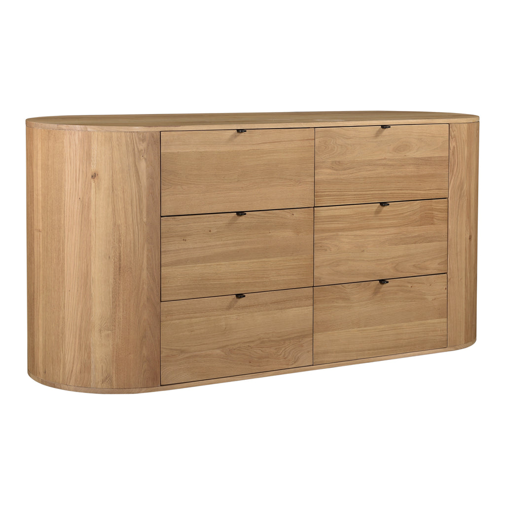 Theo 6 Drawer Dresser Natural - 1630Living