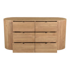 Theo 6 Drawer Dresser Natural - 1630Living