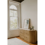 Theo 6 Drawer Dresser Natural - 1630Living