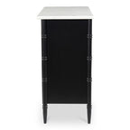 Eleanor 5 Drawer Chest Black - 1630Living