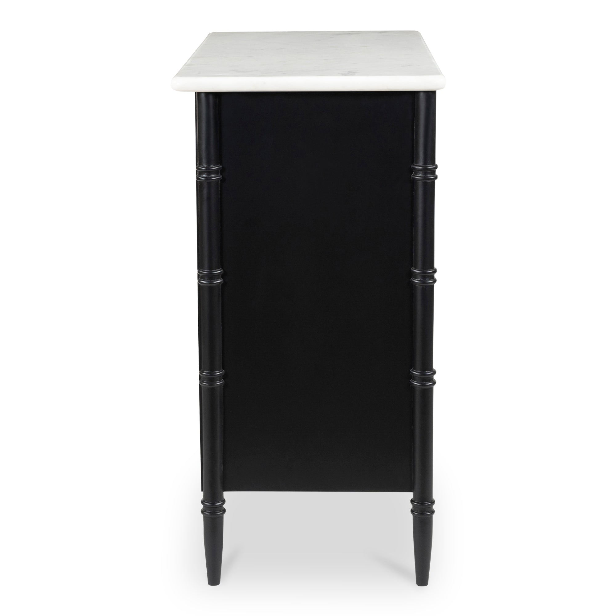 Eleanor 5 Drawer Chest Black - 1630Living