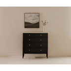 Eleanor 5 Drawer Chest Black - 1630Living