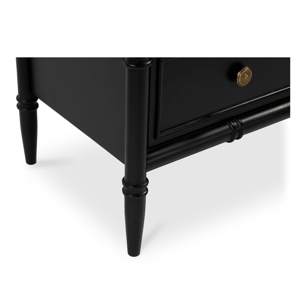 Eleanor 6 Drawer Dresser Black - 1630Living