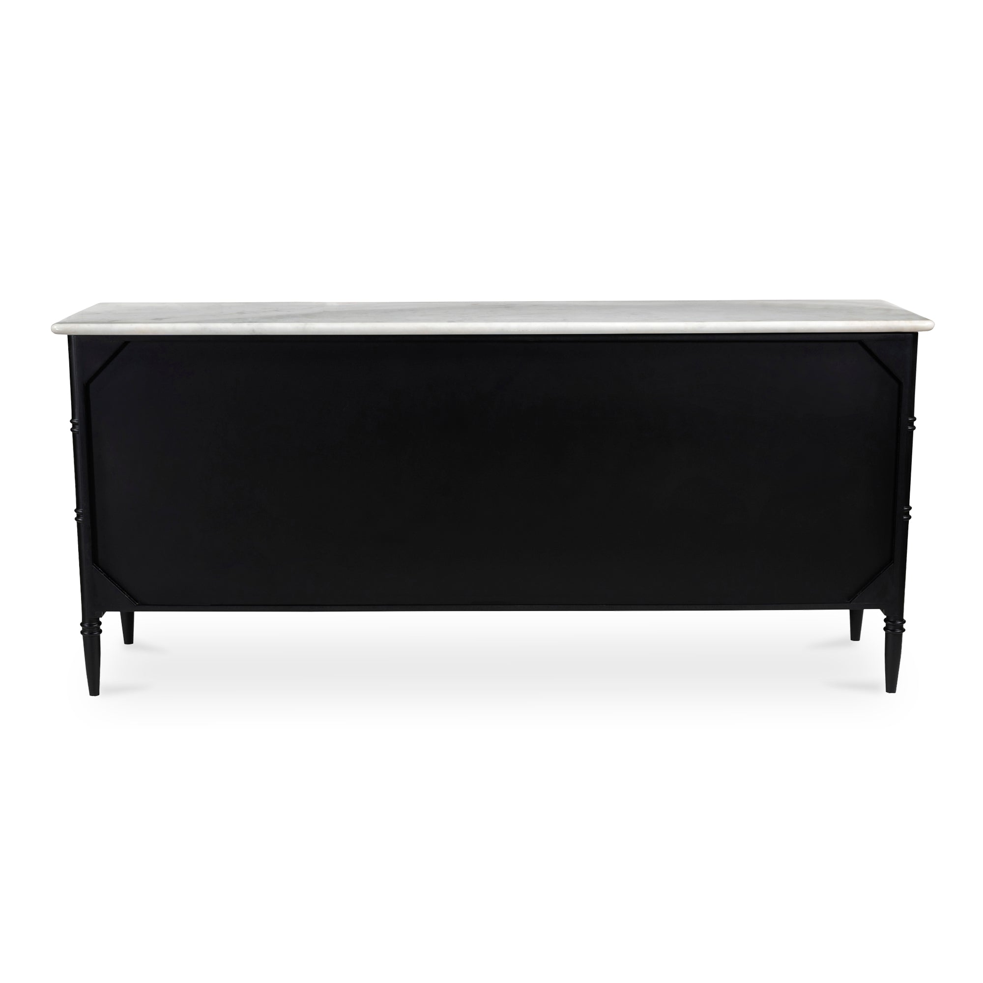 Eleanor 6 Drawer Dresser Black - 1630Living