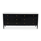 Eleanor 6 Drawer Dresser Black - 1630Living
