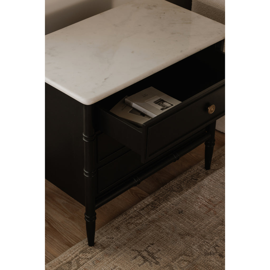 Eleanor Nightstand Black - 1630Living