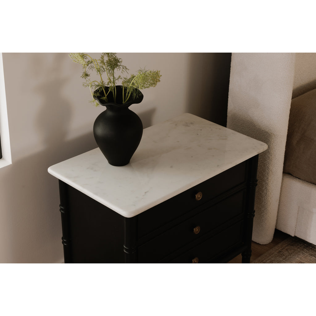 Eleanor Nightstand Black - 1630Living