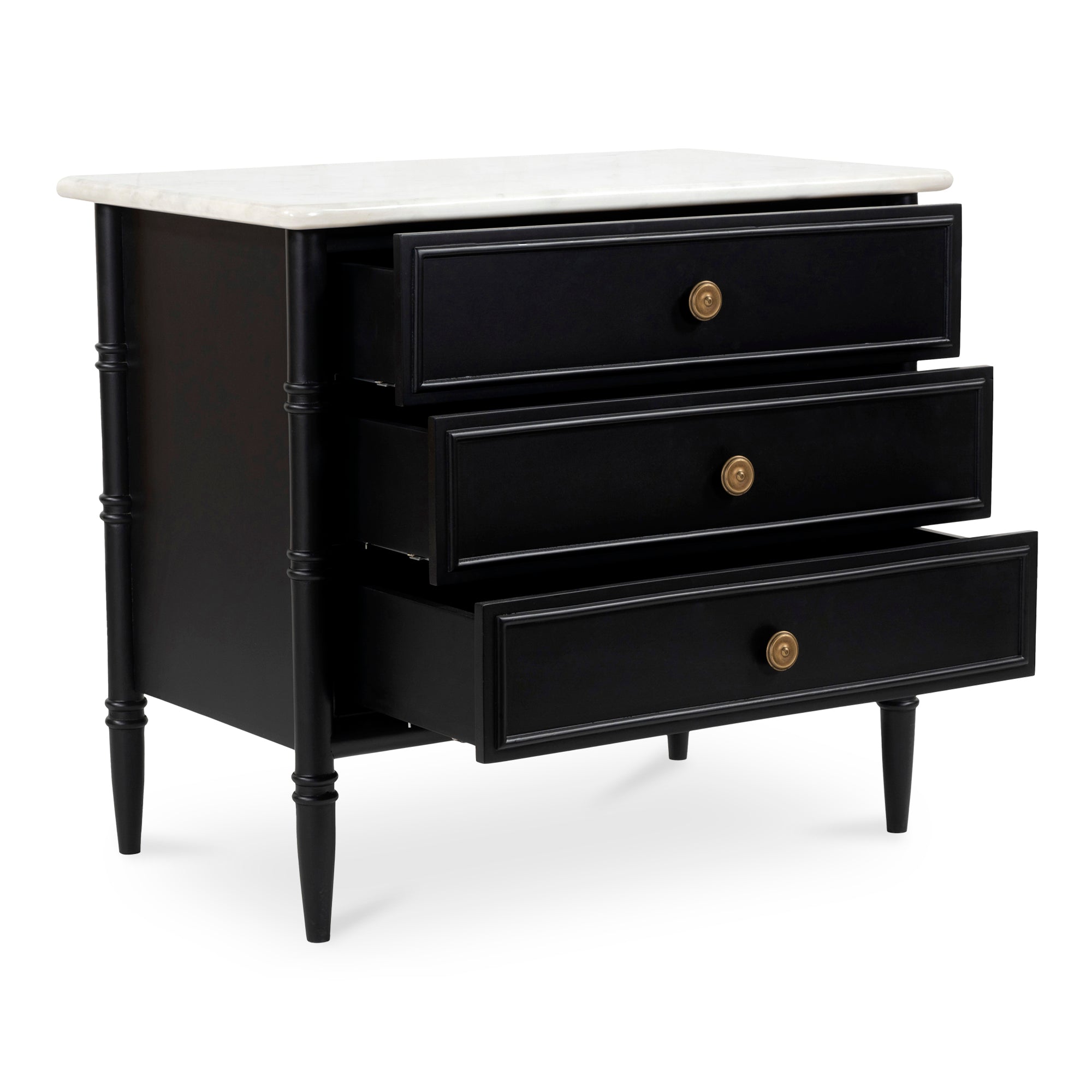 Eleanor Nightstand Black - 1630Living