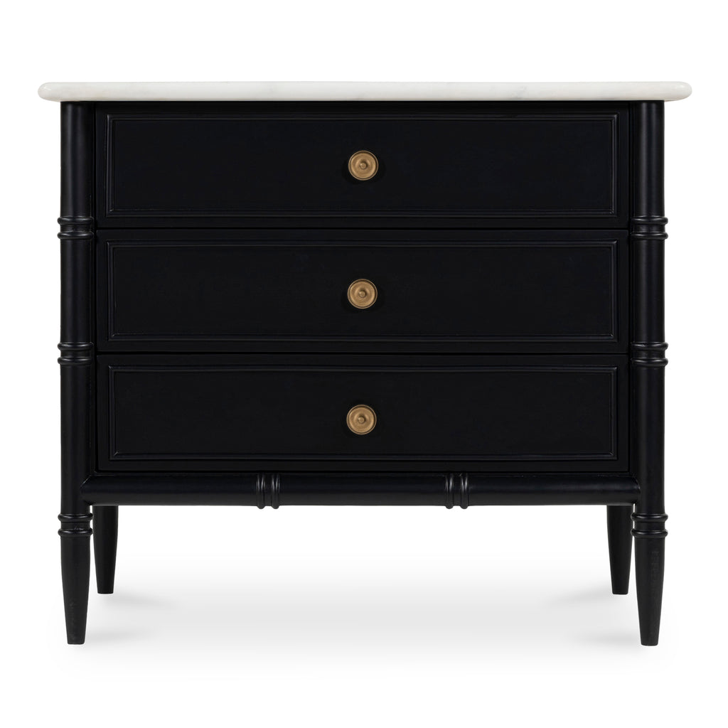 Eleanor Nightstand Black - 1630Living