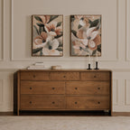 Riley 7 Drawer Dresser Oak - 1630Living