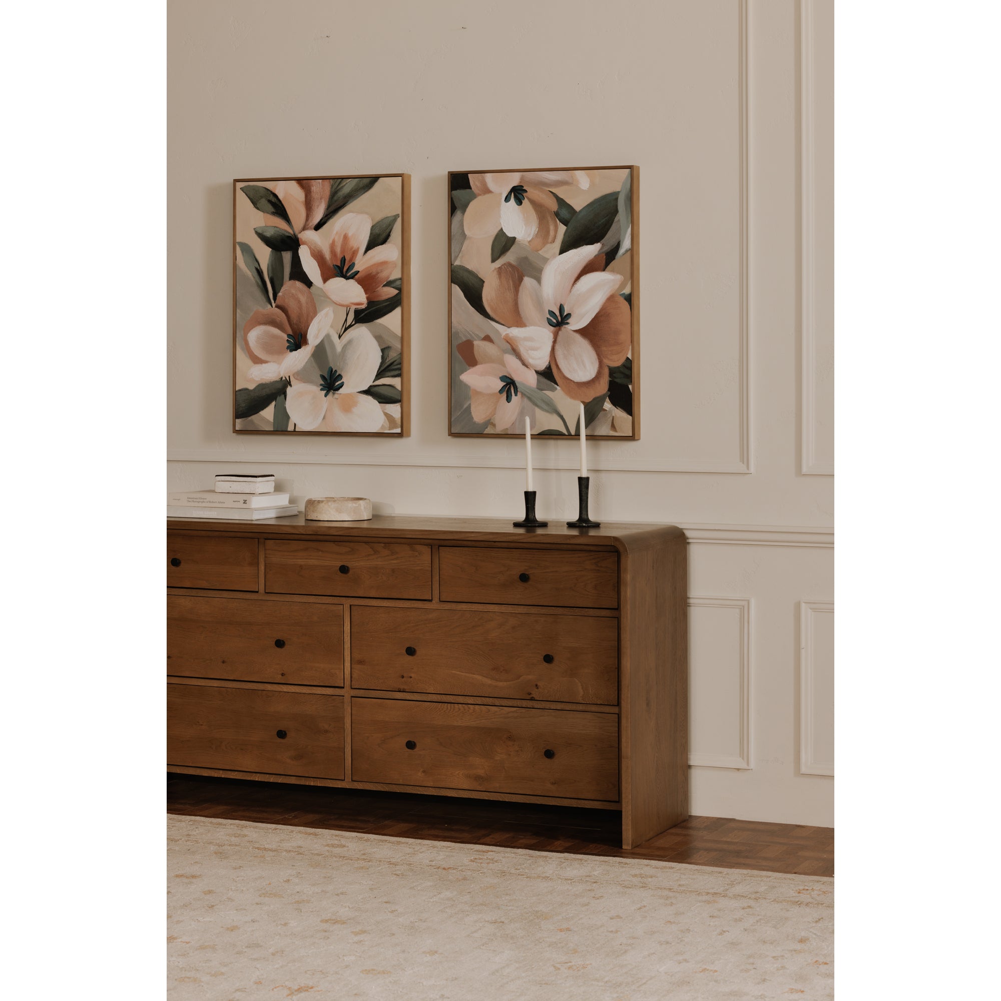 Riley 7 Drawer Dresser Oak - 1630Living