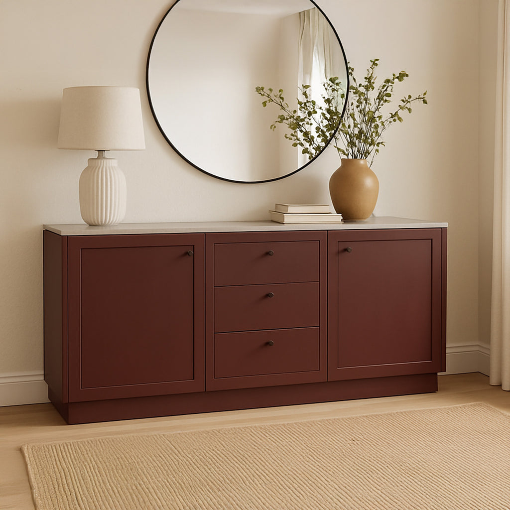 Nadine Sideboard Deep Burgundy - 1630Living