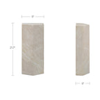 Nix Outdoor Side Table Cream - 1630Living