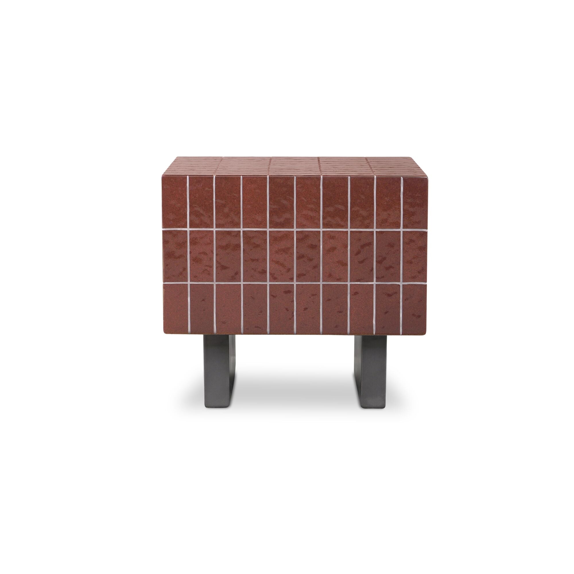 Farren Outdoor Side Table Brown - 1630Living