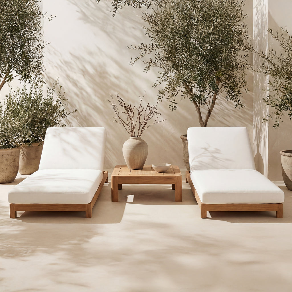 Enzo Outdoor Side Table Natural - 1630Living