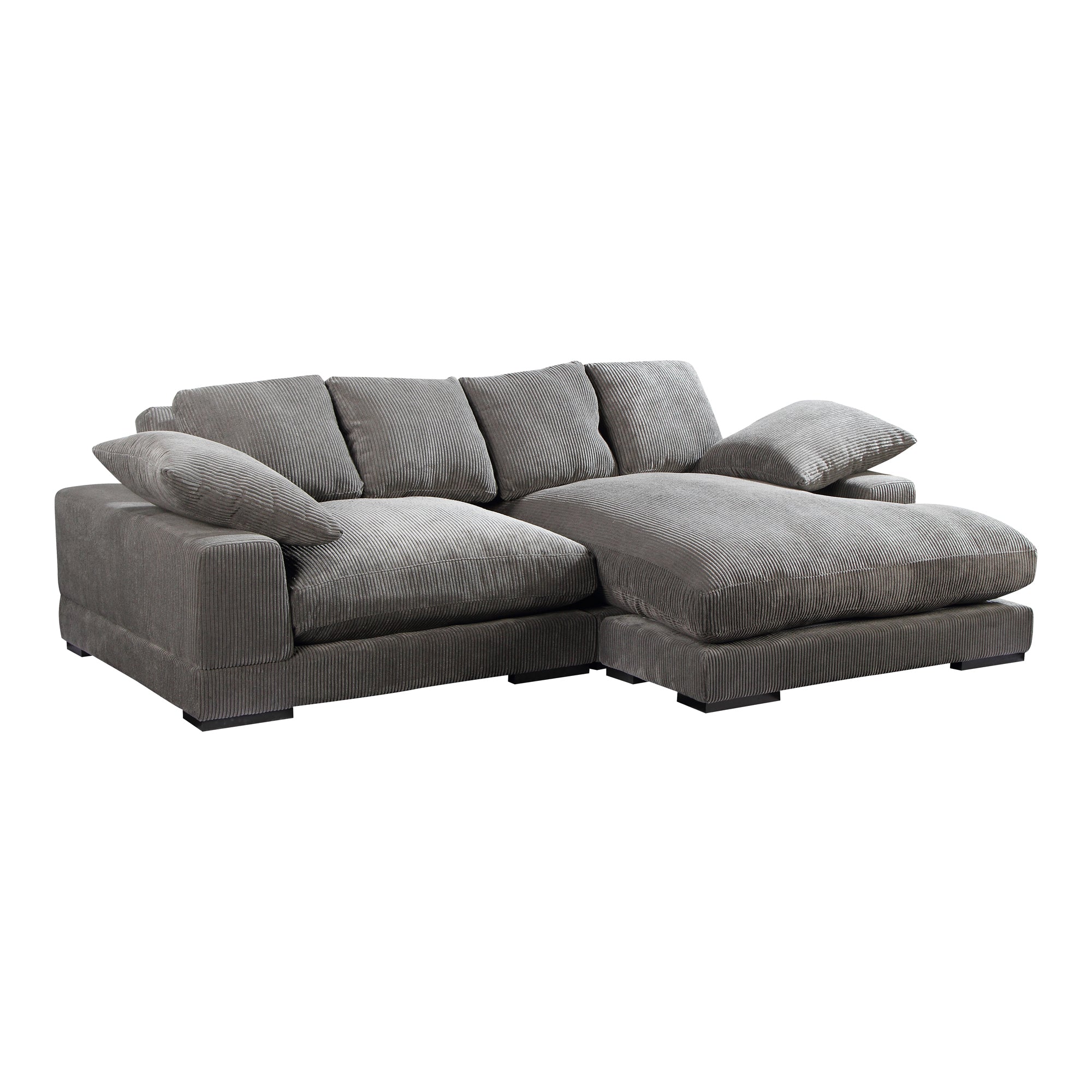 Plunge Sectional Charcoal - 1630Living