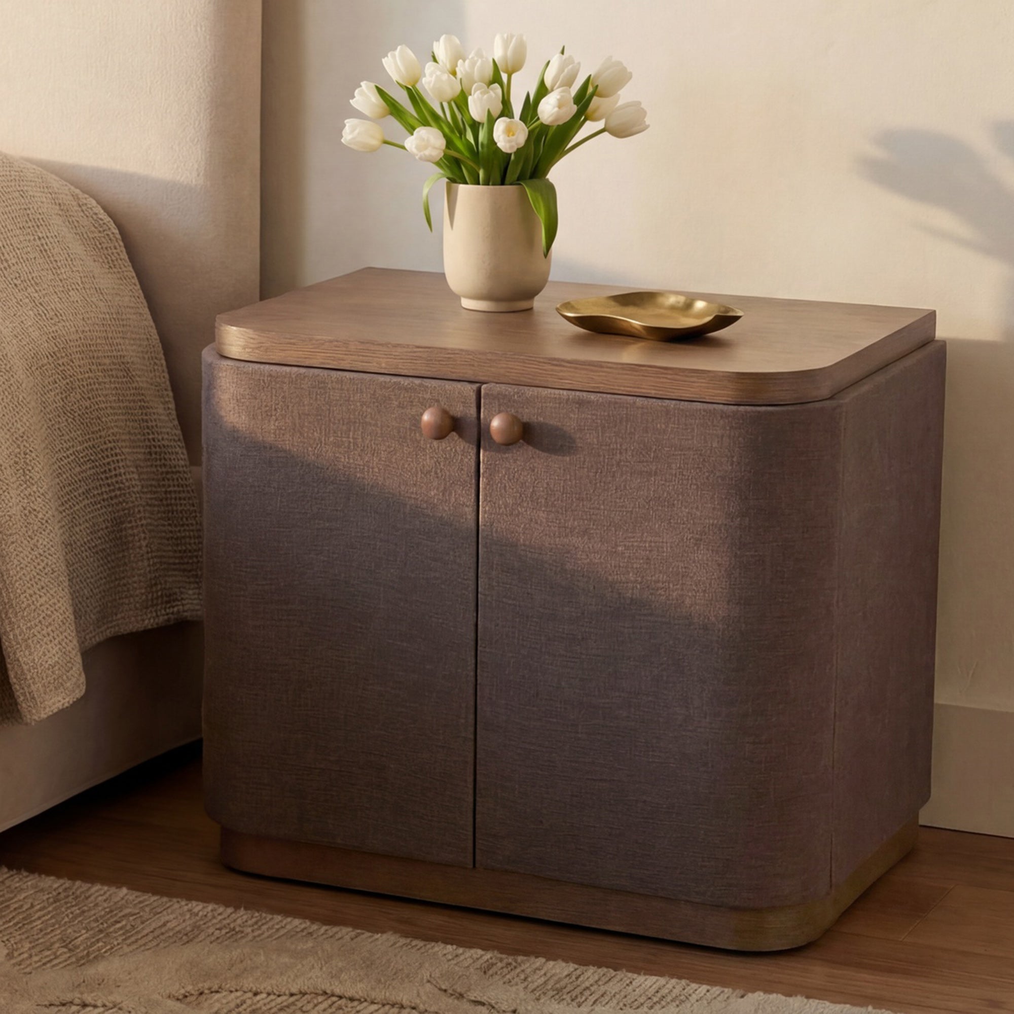 Simone Nightstand Brown - 1630Living
