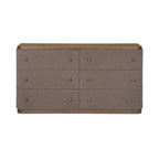 Simone 6 Drawer Dresser Brown - 1630Living