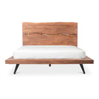 Madagascar Queen Platform Bed Brown - 1630Living