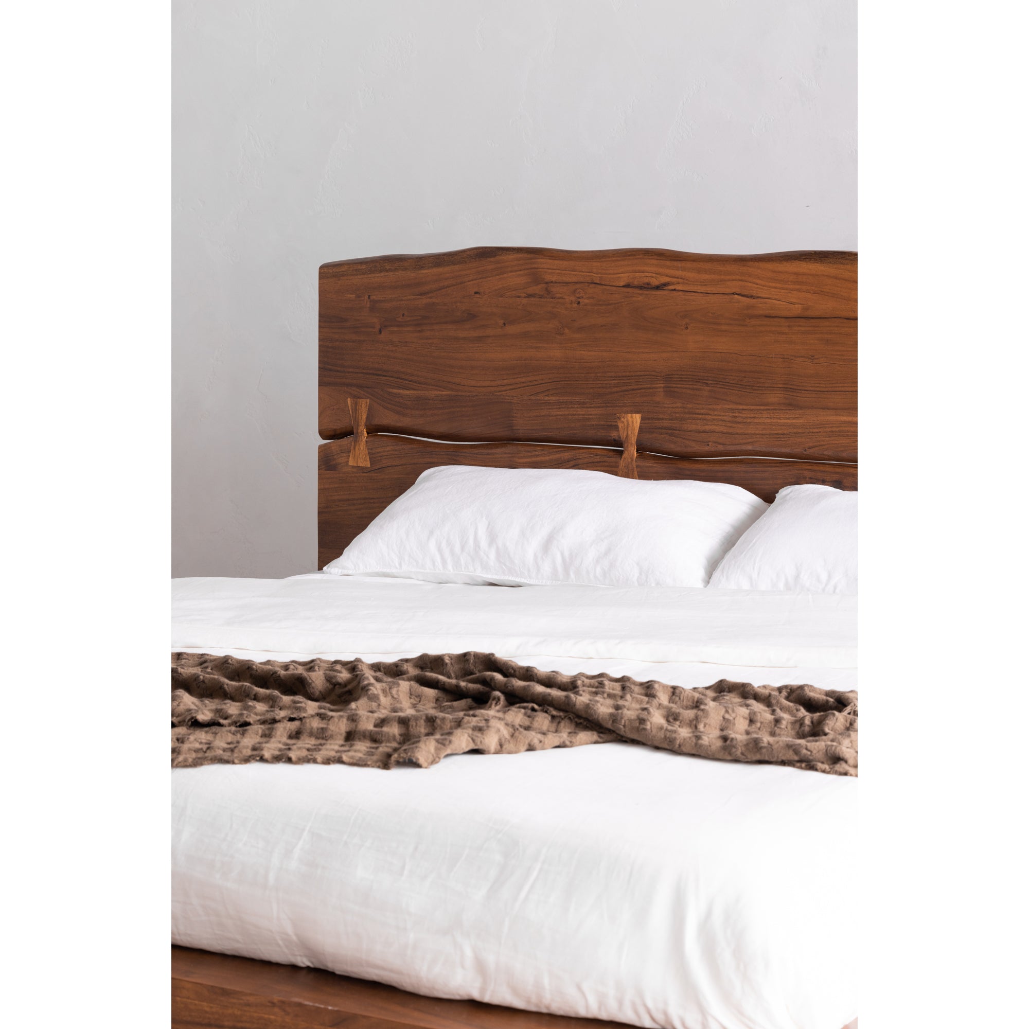 Madagascar King Platform Bed Brown - 1630Living