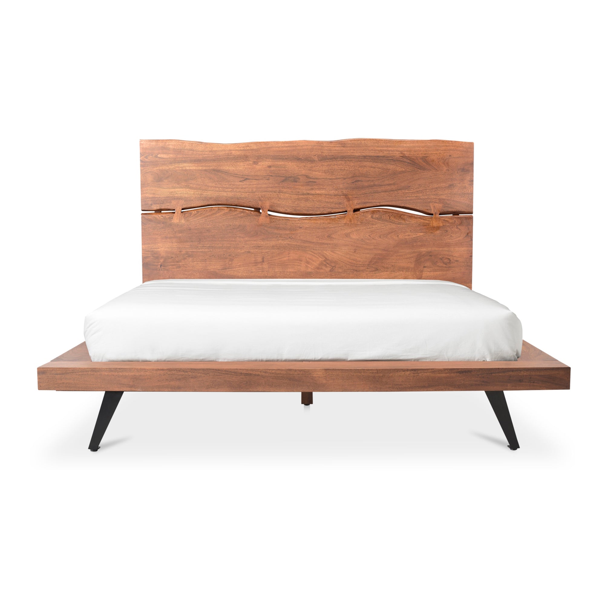 Madagascar King Platform Bed Brown - 1630Living