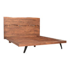 Madagascar King Platform Bed Brown - 1630Living