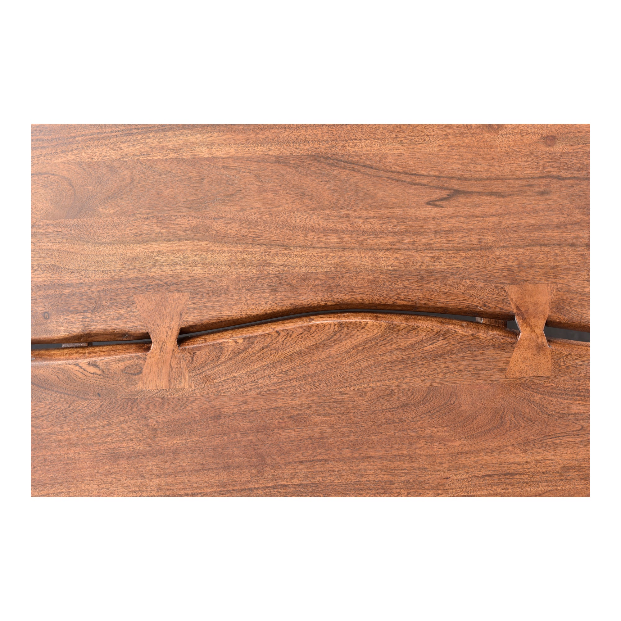 Madagascar King Platform Bed Brown - 1630Living