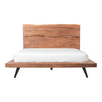 Madagascar King Platform Bed Brown - 1630Living