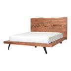 Madagascar King Platform Bed Brown - 1630Living