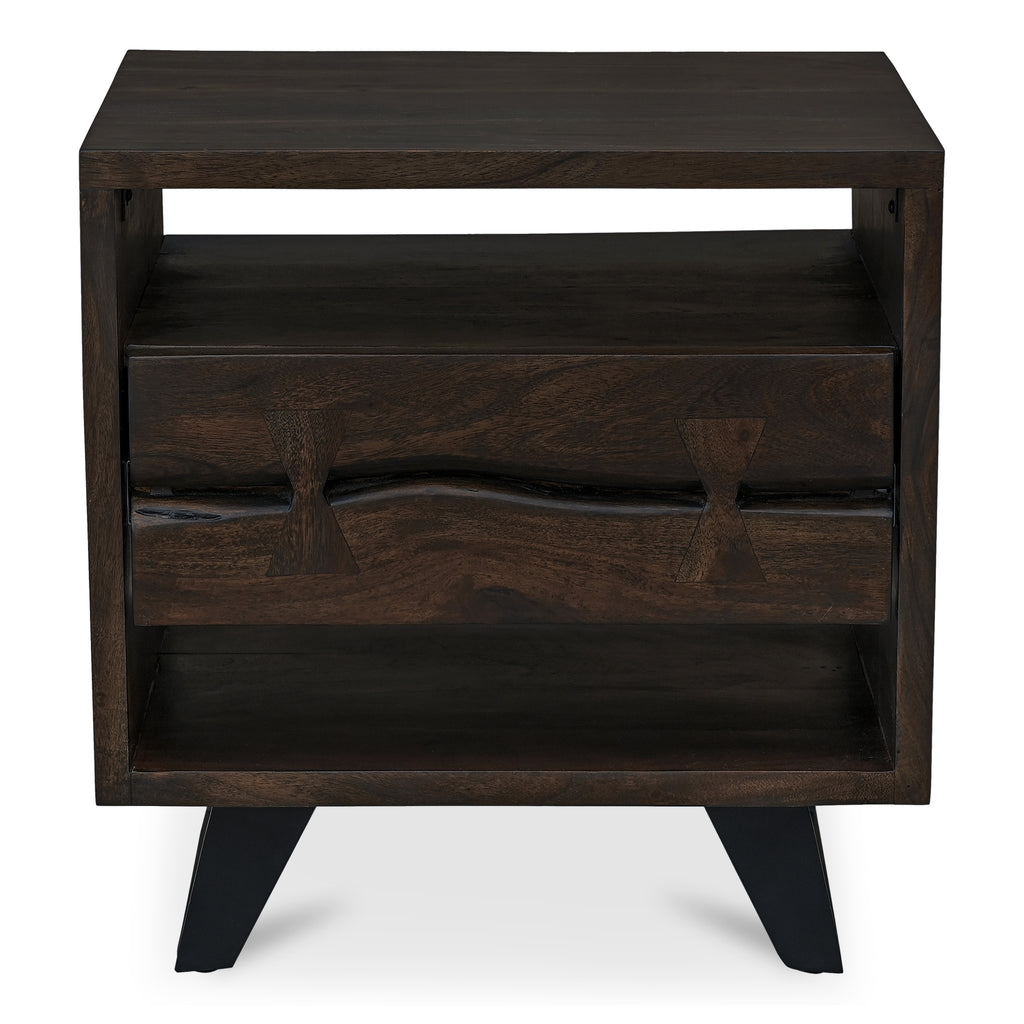 Madagascar Nightstand Dark Brown - 1630Living