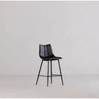 Alibi Counter Stool Matte Black - Set Of Two - 1630Living