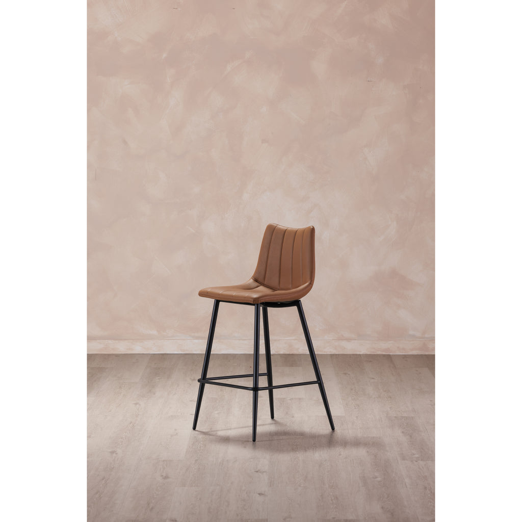 Alibi Counter Stool Tan - Set Of Two - 1630Living