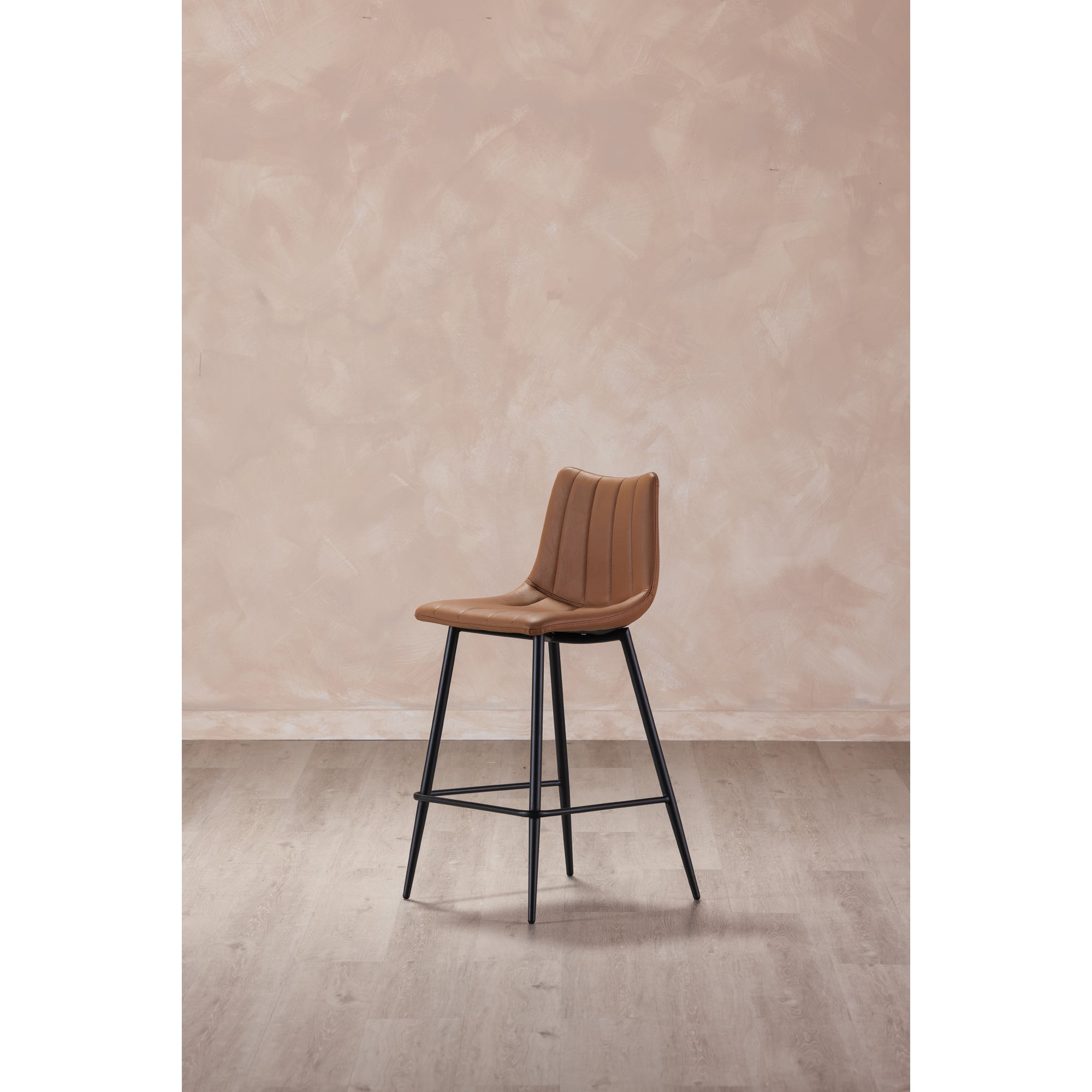 Alibi Counter Stool Tan - Set Of Two - 1630Living