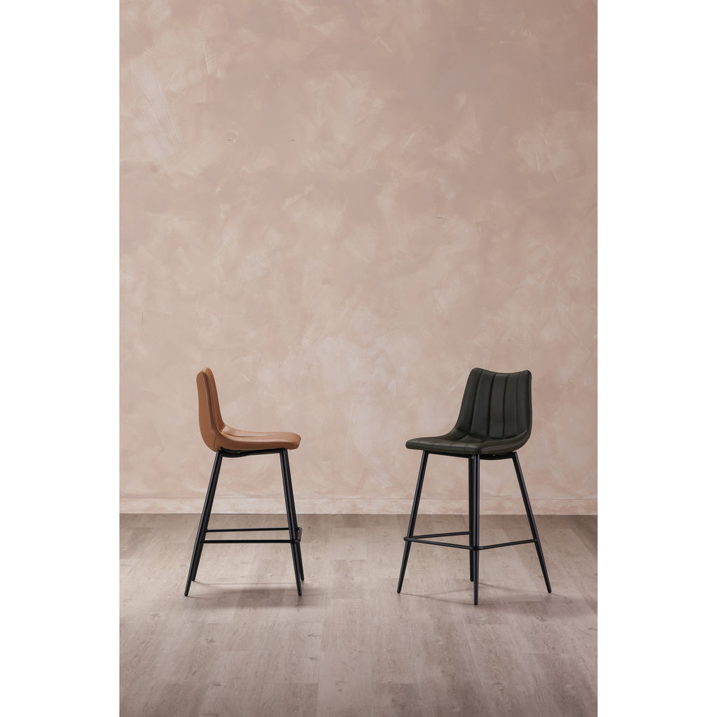 Alibi Counter Stool Tan - Set Of Two - 1630Living