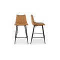 Alibi Counter Stool Tan - Set Of Two - 1630Living