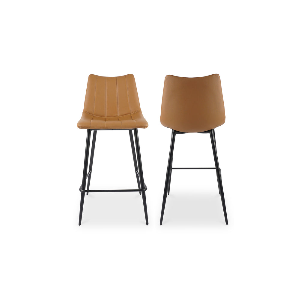 Alibi Counter Stool Tan - Set Of Two - 1630Living