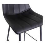 Alibi Bar Stool Matte Black - Set Of Two - 1630Living