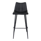 Alibi Bar Stool Matte Black - Set Of Two - 1630Living