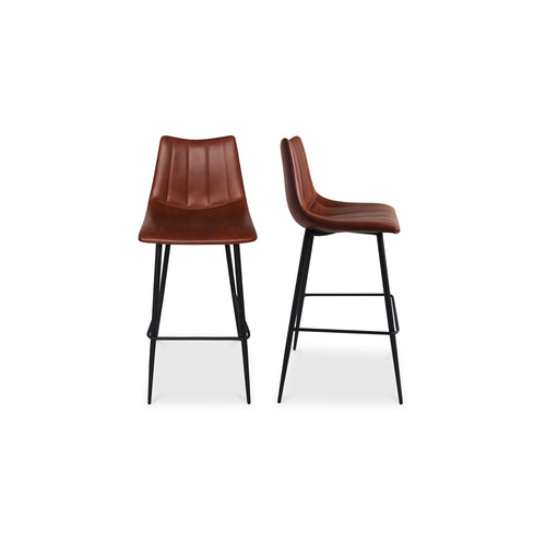 Alibi Bar Stool Brown - Set Of Two - 1630Living