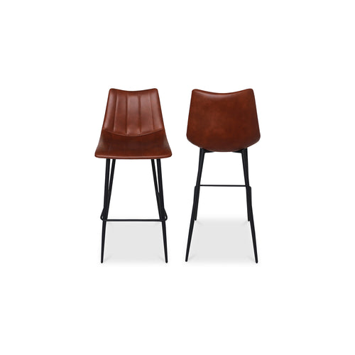 Alibi Bar Stool Brown - Set Of Two - 1630Living